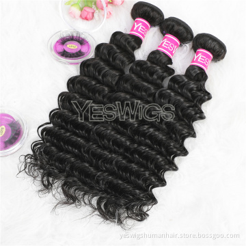 Real Peruvian Human Hair Vendor Direct Factory Price Deep Wave Peruvian Human Hair Extension Bundles With Shiny Deep Curls